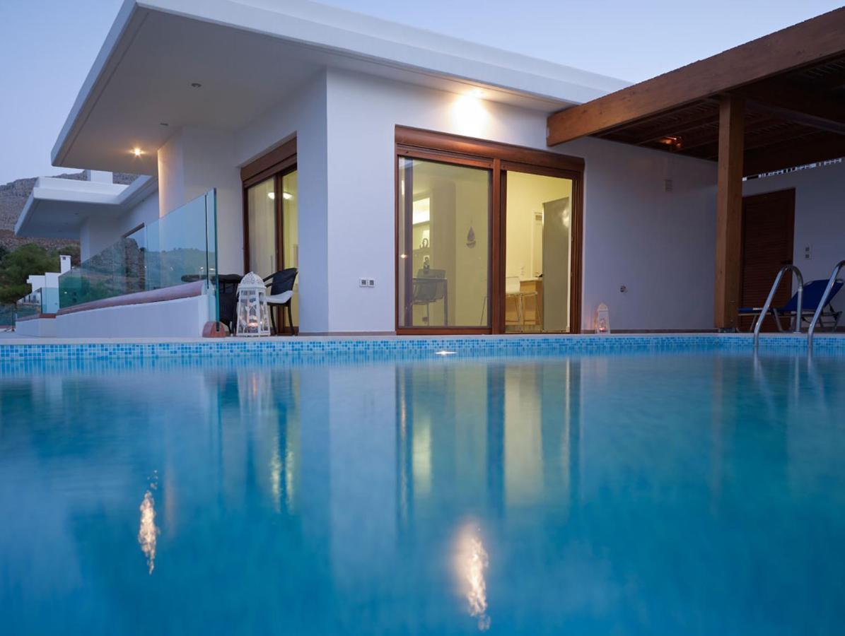 Luxury Villa Verna Lindos  Extérieur photo